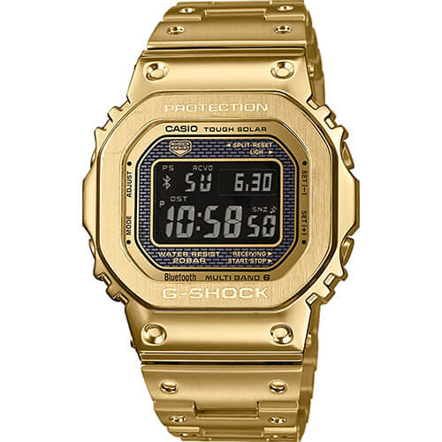 Casio G-Shock Solar Powered, Bluetooth Gold Tone - GMWB5000GD-9