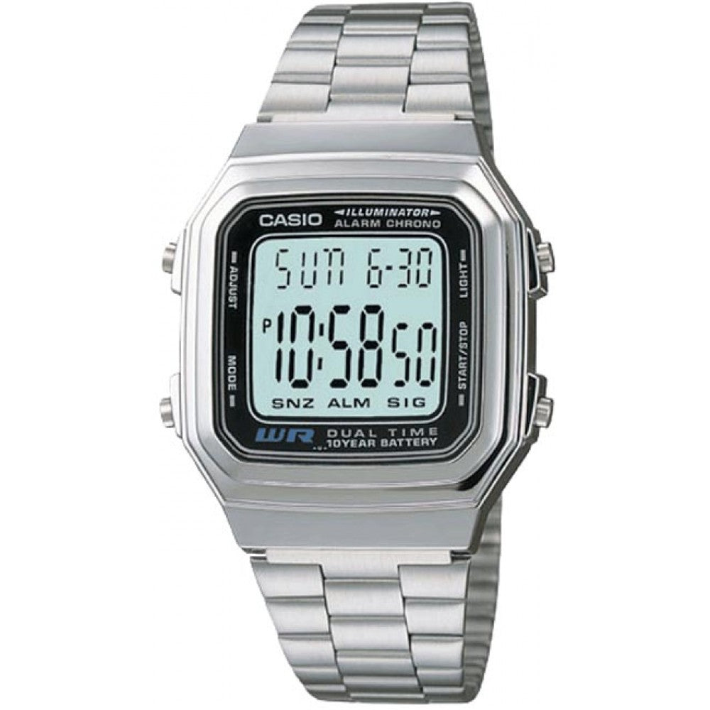 CASIO MENS DIGITAL WATCH A178WA-1A CASIO 