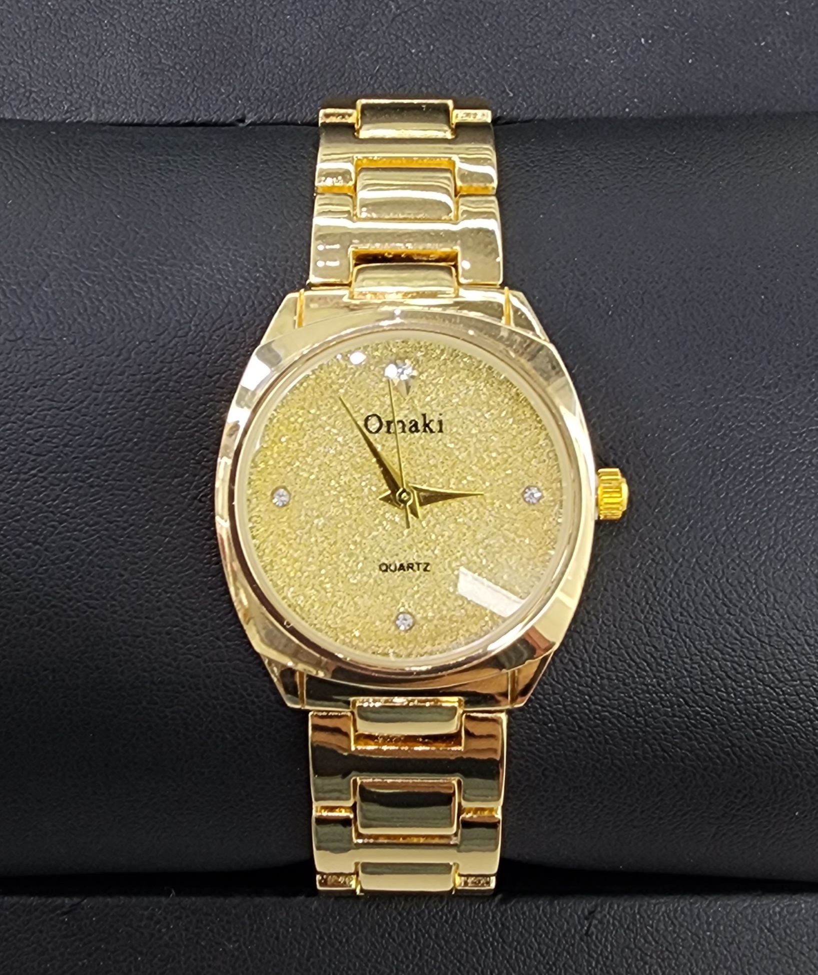 Gold sparkly watch best sale