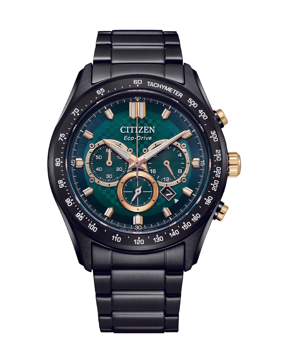 Citizen eco drive chronograph hotsell wr100 tachymeter